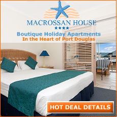 Hot Deals Display Ad - Down Under On-Line's Australian Accommodation Listing Guide